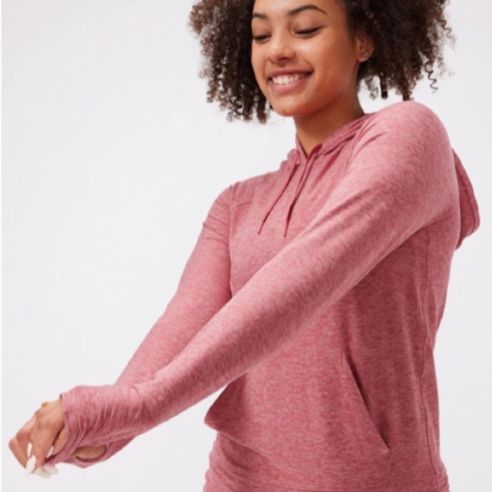 LIKE NEW- Outdoor Voices “Women’s”- CloudKnit Hoodie- Desert Rose- Size Large